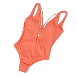 O'NEILL XS Women’s Salt Water Macrame One Piece Swimsuit Monokini Bathing Suit